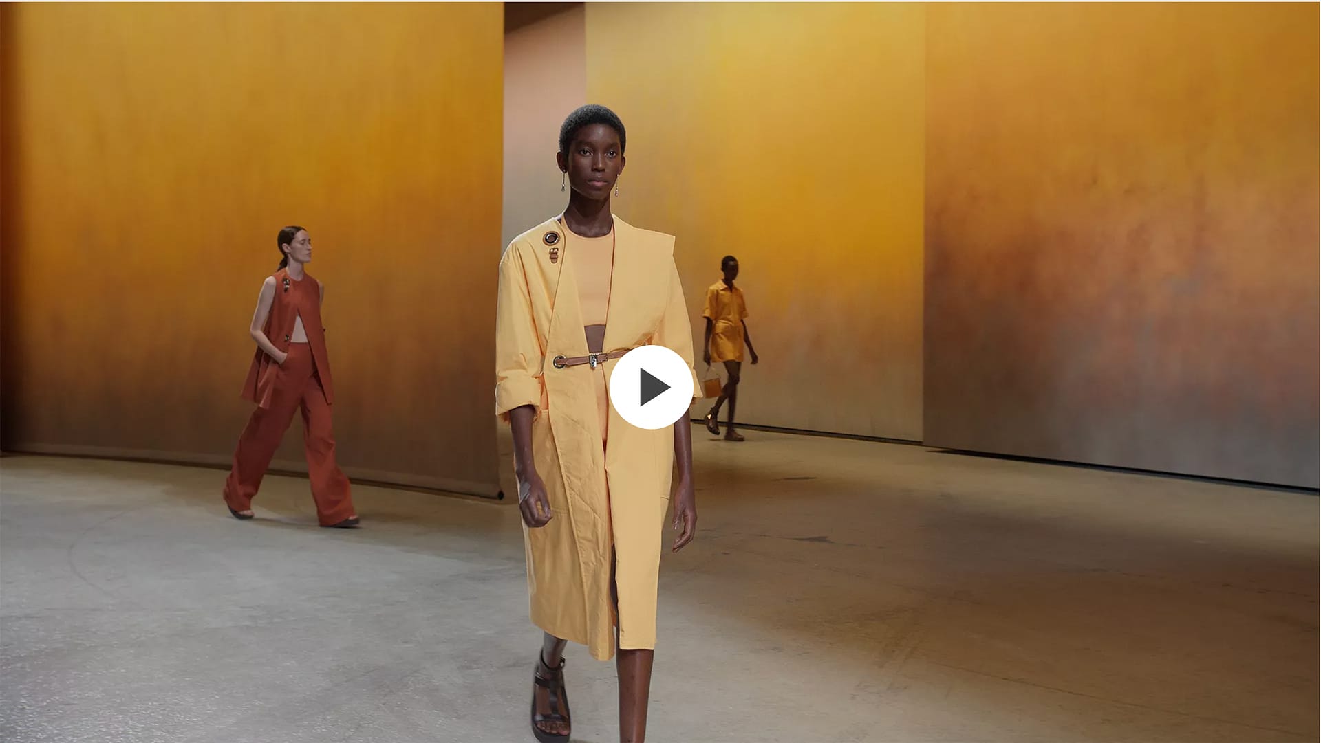 Hermes SS22 Fashion Show // Assisting Gary Gill