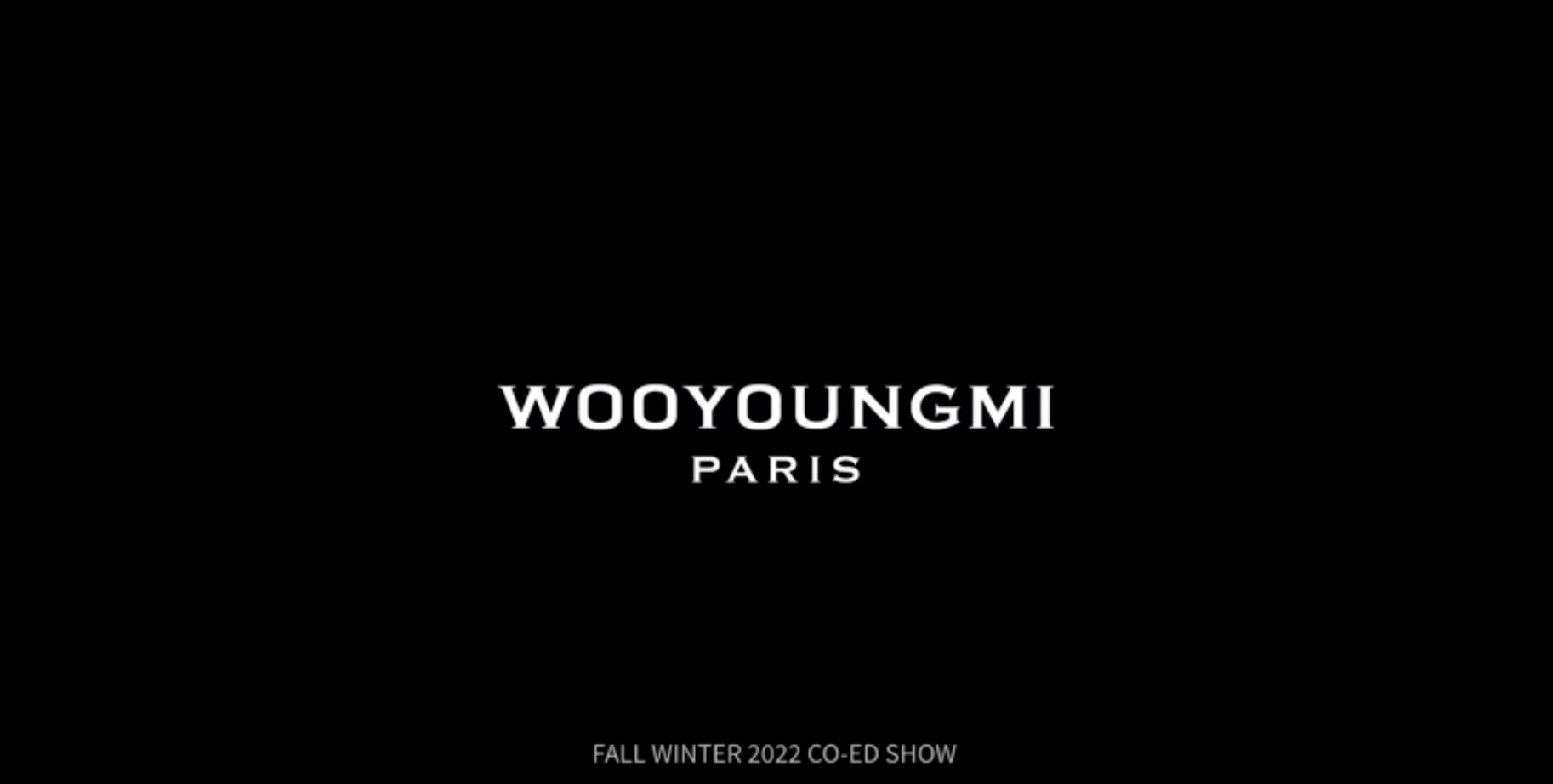 Wooyoungmi FW22 Fashion Show // Assisting Gary Gill